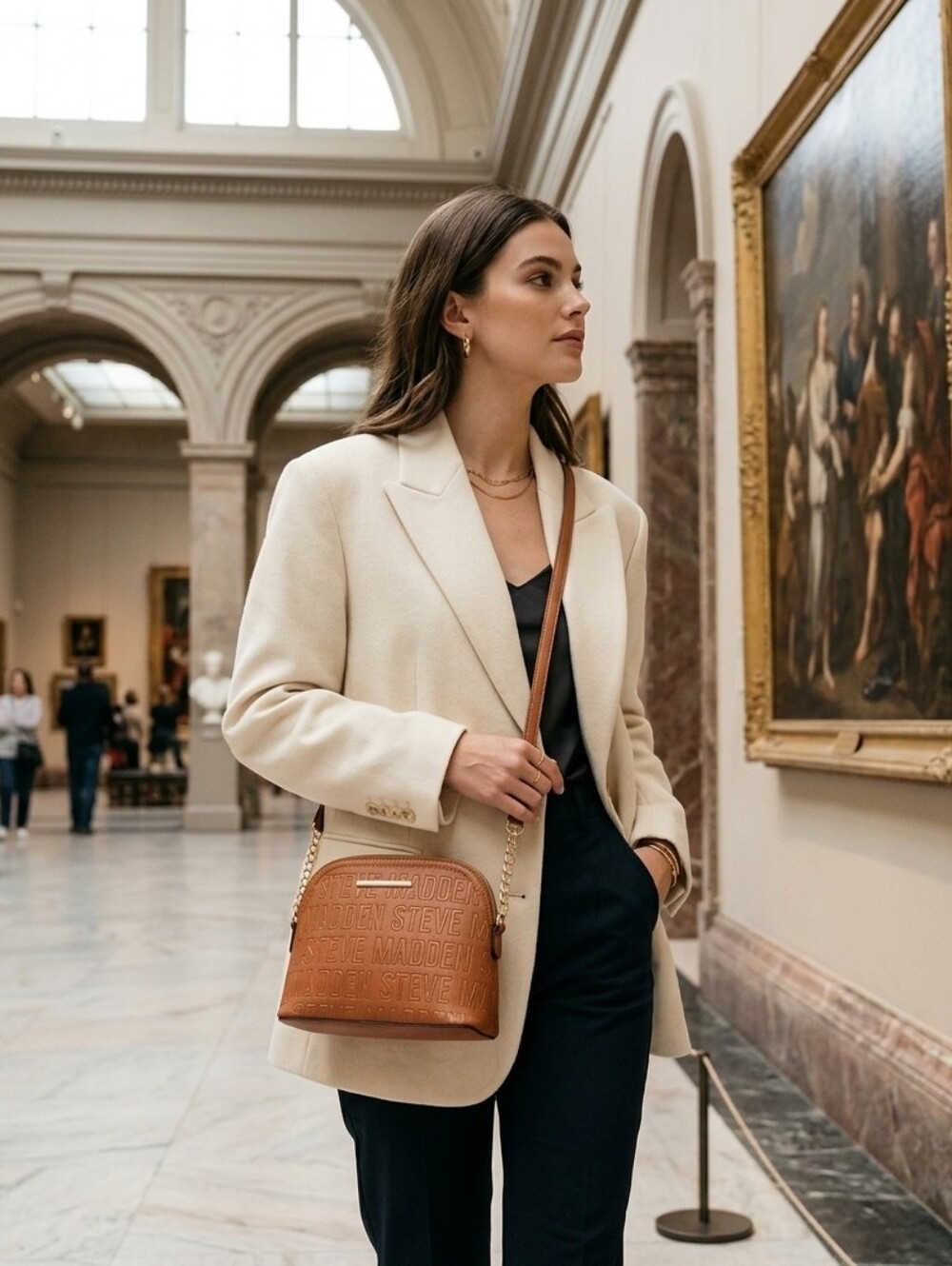 Steve Madden BMarilyn Dome  Crossbody Bag.